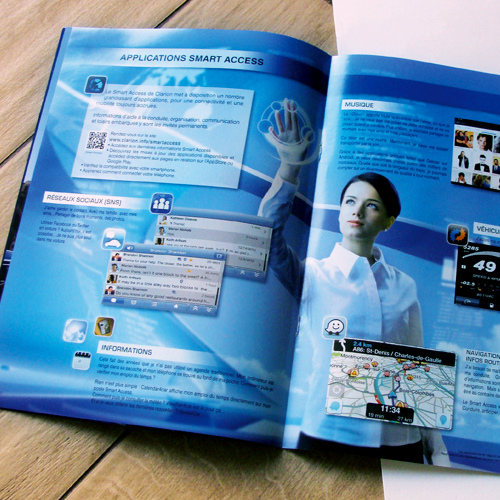 Mise en avant de la gamme i-tech et de ses fonctionnalités