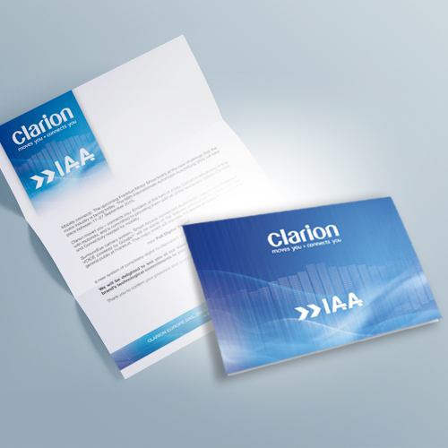 Courrier et invitation à destination des VIO pour le salon de l'Automobile de Berlin (IAA)