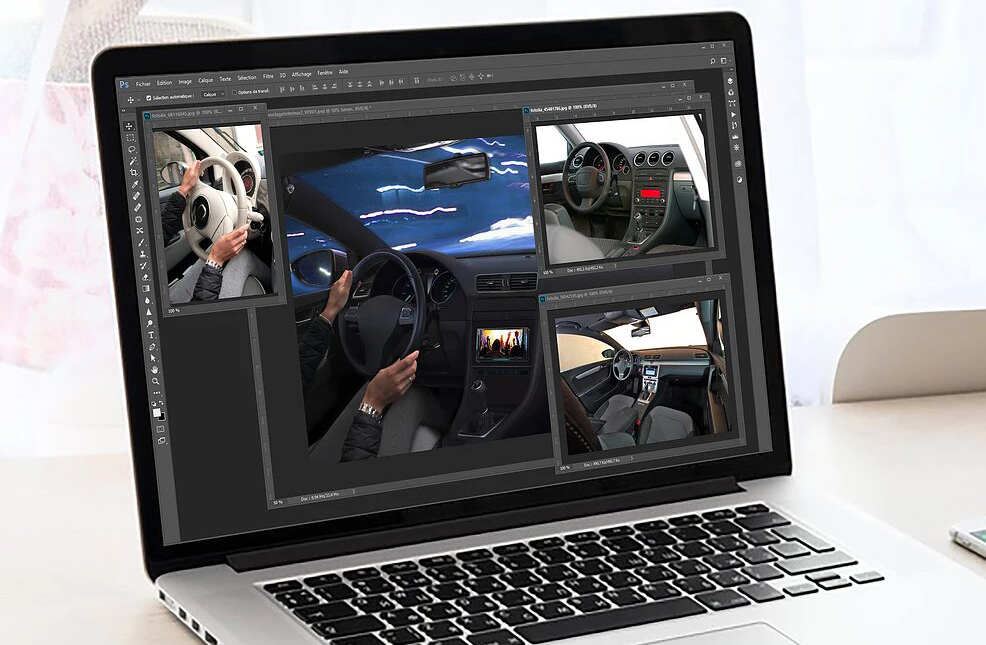 Montage intérieur voiture