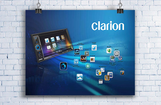 Illustration des applications du système de navigation automobile