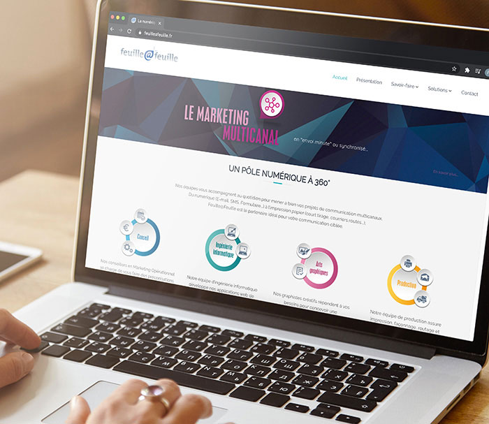 Mise à jour du site internet de Feuille à Feuille