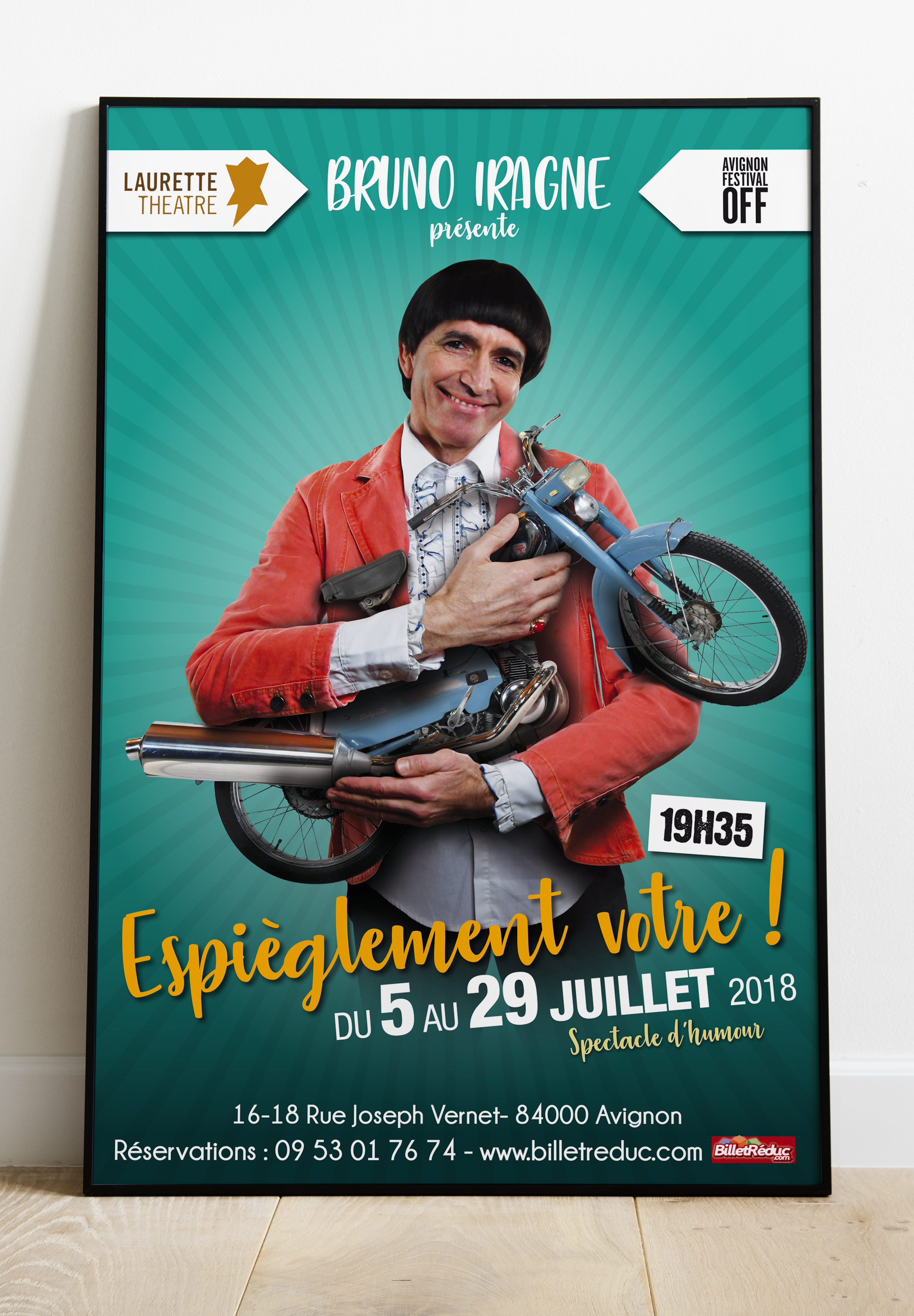 Affiche Bruno Iragne