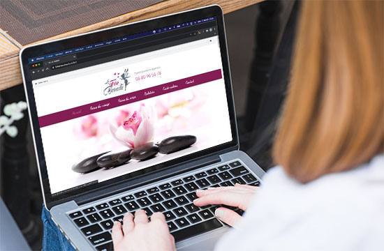 Création du site internet de La Fée Beauté